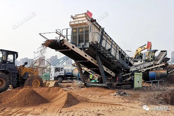 上海山美股份｜深耕履帶移動式破碎篩分市場，為客戶締造卓越價值